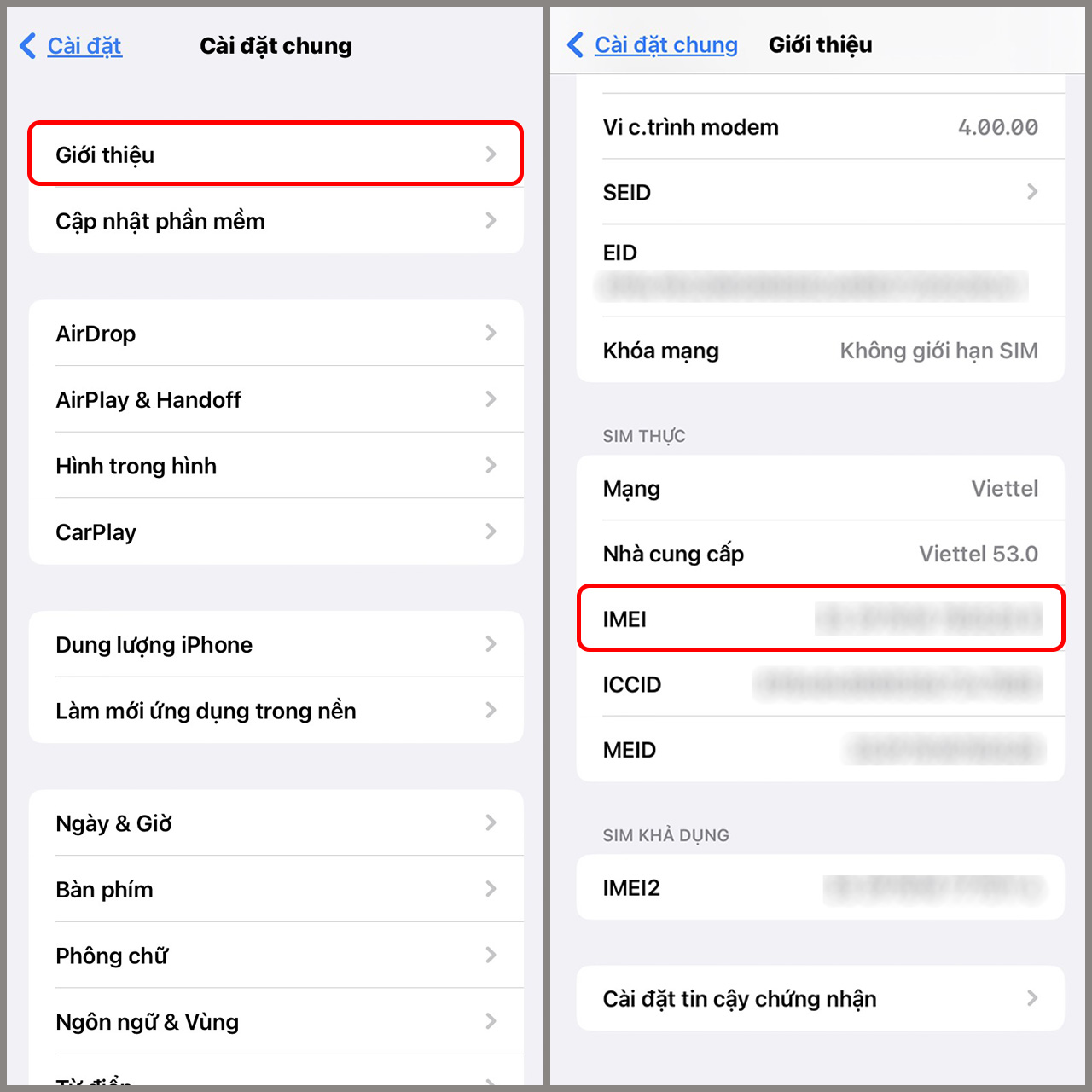 Cách kiểm tra iPhone chính hãng